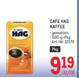 Metro CAFE HAG KAFFEE Angebot