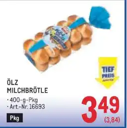 Metro Ölz Milchbrötle Angebot