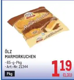 Metro Ölz Marmorkuchen Angebot