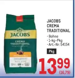 Metro JACOBS CREMA TRADITIONAL Angebot