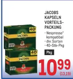 Metro Jacobs Kapseln Vorteils- packung Angebot