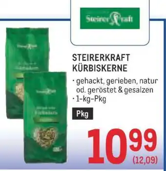 Metro STEIRERKRAFT KÜRBISKERNE Angebot