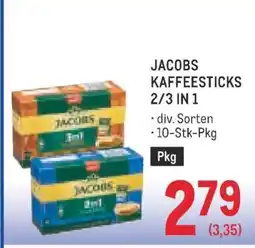 Metro Jacobs Kaffeesticks 2/3 IN 1 Angebot