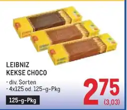 Metro Leibniz Kekse Choco Angebot