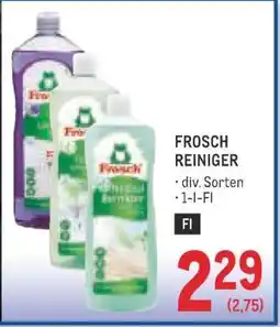 Metro Frosch Reiniger Angebot