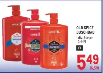 Metro OLD SPICE DUSCHBAD Angebot