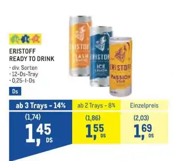 ERISTOFF READY TO DRINK