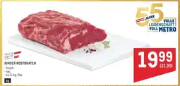 Metro Rinder Rostbraten Angebot