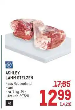 Metro Ashley Lamm Stelzen Angebot