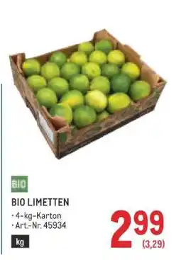 Metro BIO-LIMETTEN Angebot
