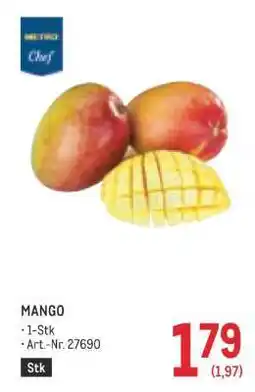 Metro Mango Angebot