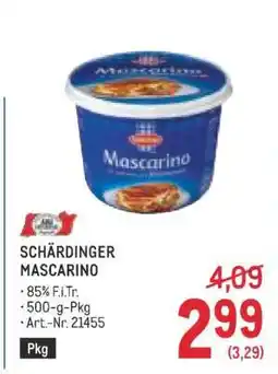 Metro Schärdinger Mascarino Angebot