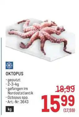 Metro OKTOPUS Angebot