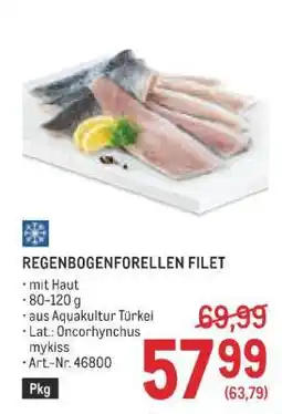 Metro REGENBOGENFORELLEN FILET Angebot