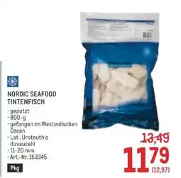 Metro NORDIC SEAFOOD TINTENFISCH Angebot