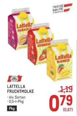 Metro Lattella Fruchtmolke Angebot