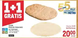 Metro SCHÄR PIZZA OD. PINSA BASE Angebot