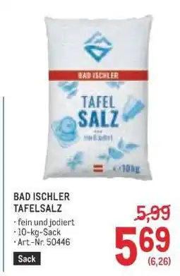 Metro Bad Ischler Tafelsalz Angebot