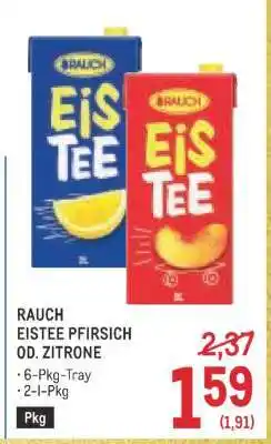 Metro Rauch Eistee Pfirsich od. Zitrone Angebot