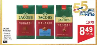 Metro Jacobs Monarch Angebot