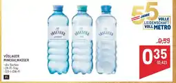 Metro Vöslauer Mineralwasser Angebot