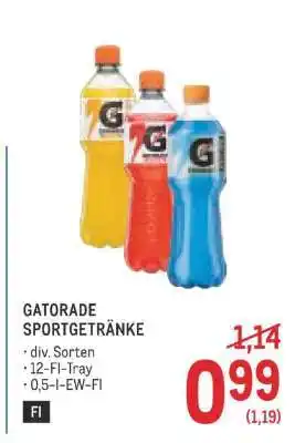 Metro Gatorade Sportgetränke Angebot