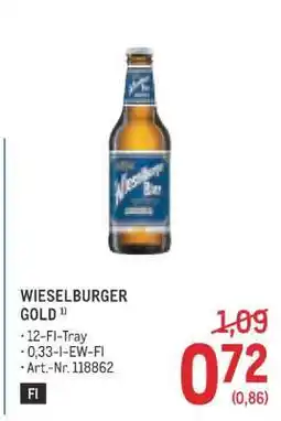 Metro Wieselburger Gold Angebot