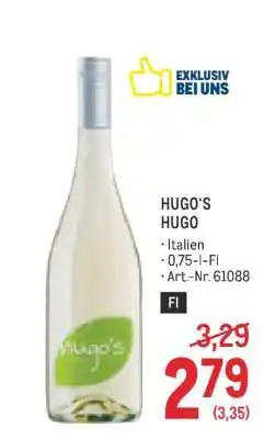 Metro HUGO'S Angebot