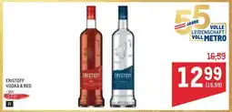 Metro ERISTOFF VODKA & RED Angebot