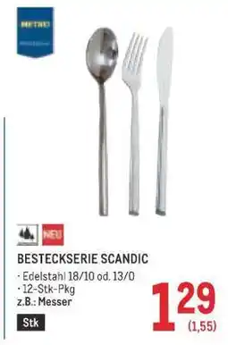 Metro BESTECKSERIE SCANDIC Angebot