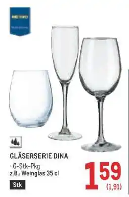 Metro GLÄSER SERIE DINA Angebot