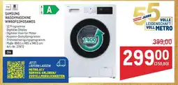 Metro SAMSUNG WASCHMASCHINE WW80FGM305AWEG Angebot