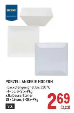 Metro PORZELLANSERIE MODERN Angebot