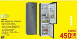 Metro SIEMENS KÜHLKOMBINATION KG39NXXCF Angebot