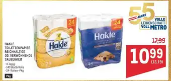 Metro Hakle Toilettenpapier Angebot