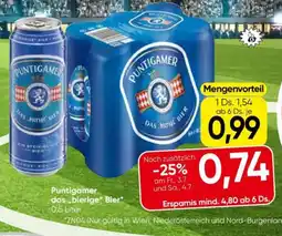 Eurospar Puntigamer das bierige bier Angebot
