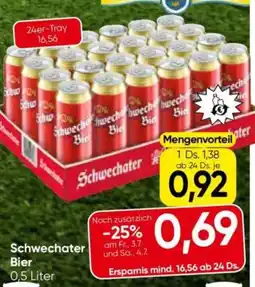 Eurospar Schwechater bier Angebot