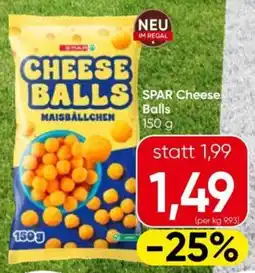 Eurospar Spar cheese balls Angebot