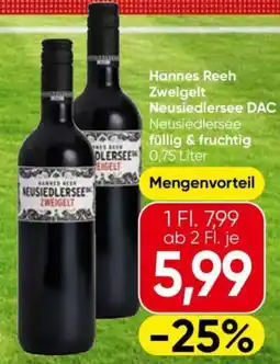 Eurospar Hannes reeh zweigelt neusiedlersee dac Angebot