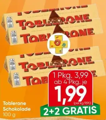 Eurospar Toblerone schokolade Angebot
