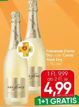 Eurospar Freixenet Carta Dry oder Carta Rosé Dry Angebot