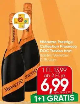 Eurospar Mionetto prestige collection prosecco doc treviso brut Angebot