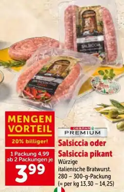 Interspar Salsiccia oder Salsiccia pikant Angebot