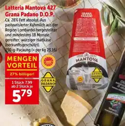 Interspar Latteria Mantova 427 Grana Padano D.O.P. Angebot