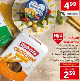 Interspar DESPAR Scamorzine Angebot