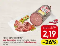 Eurospar Reiter schwarzwälder Angebot