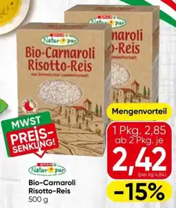 Eurospar Bio carnaroli reis risotto reis Angebot