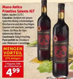 Interspar Masso Antico Primitivo Salento IGT Angebot