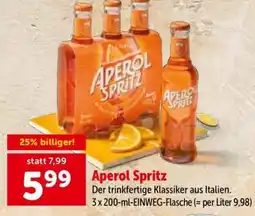 Interspar Aperol spritz Angebot