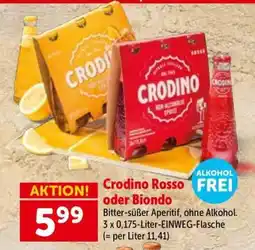 Interspar Crodino Rosso FREI oder Biondo Angebot